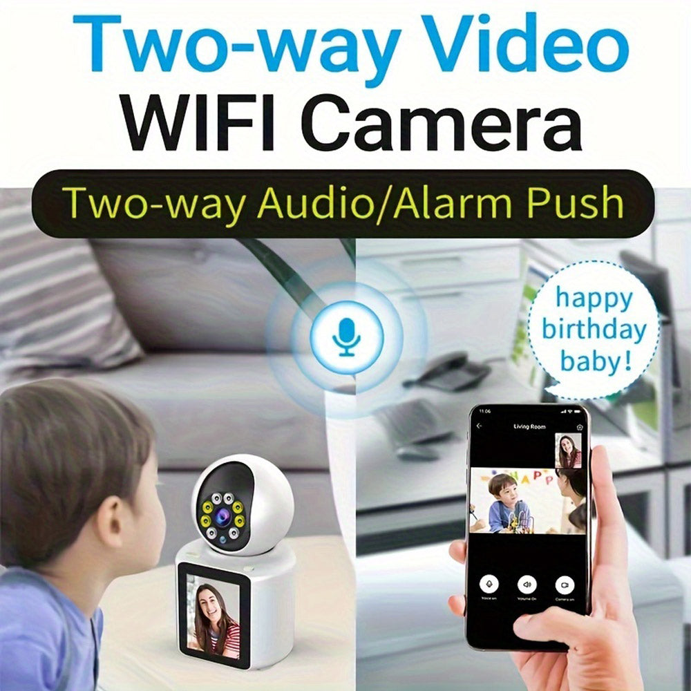 CRONY IV-20 V360Pro APP 1080P Video Calling WIFI HD Camera One-Click Video Calling Infrared Night Vision Video Baby Monitoring Camera