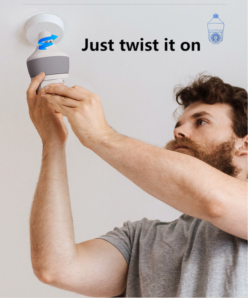 كاميرا CRONY CM-D211EM WIFI-3MP carecam PRO APP مع ضوء أبيض