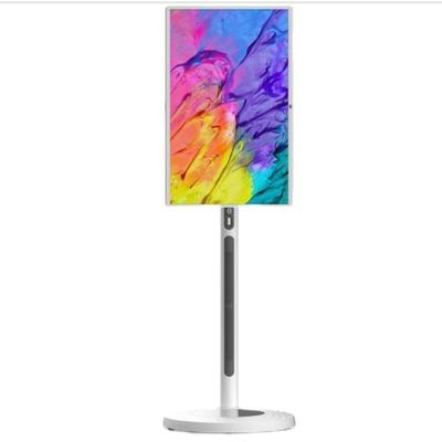 CRONY: 32-INCH display adjustable floor standing wheels digital signage LCD smart screen full HD 178 degree viewing angle Android MULTI-TOUCH WIFI HDMI USB