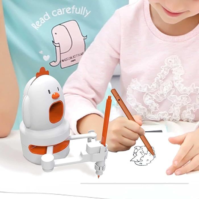CRONY: SQ-01 Drawing Robot for Kids, Cognition Drawing Robot, Intelligent Drawing Robot, Interactive Educational Drawing Robot for Kids,learning Toy, Robot Drawing Machine, Interactive Drawing Robot (1 SET)