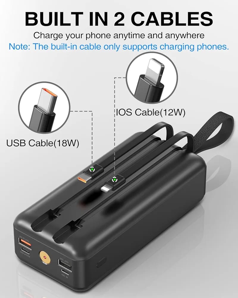 CRONY: PN-W38 65W FAST CHARGE MULTI-FUNCTIONAL LAPTOP POWER BANK