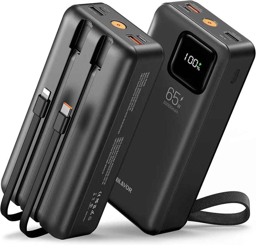 CRONY: PN-W38 65W FAST CHARGE MULTI-FUNCTIONAL LAPTOP POWER BANK