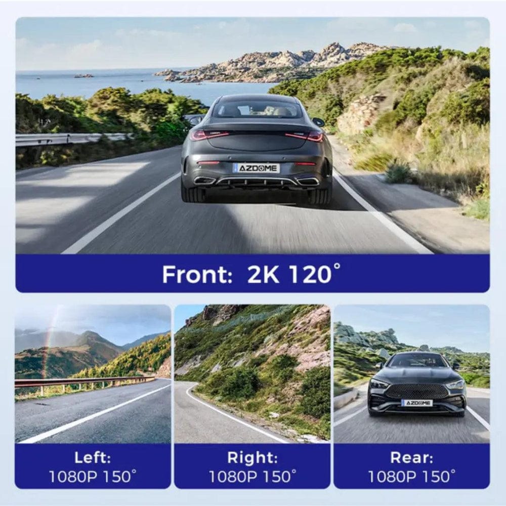 CRONY : AZDOME M660 4 CHANNEL DASHCAM 4K RESOLUTION