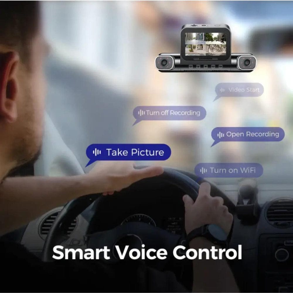 CRONY : AZDOME M660 4 CHANNEL DASHCAM 4K RESOLUTION