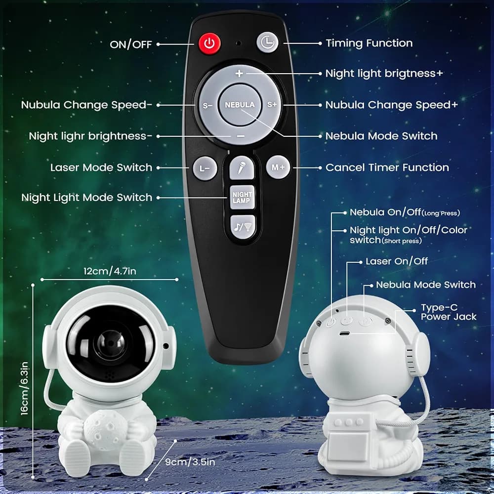 CRONY: AUSTRONAUT BT SITTING ROBOT