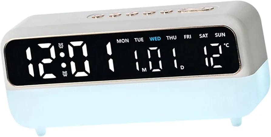 CRONY: YX-2818 DIGITAL CLOCK WITH LED LIGHT