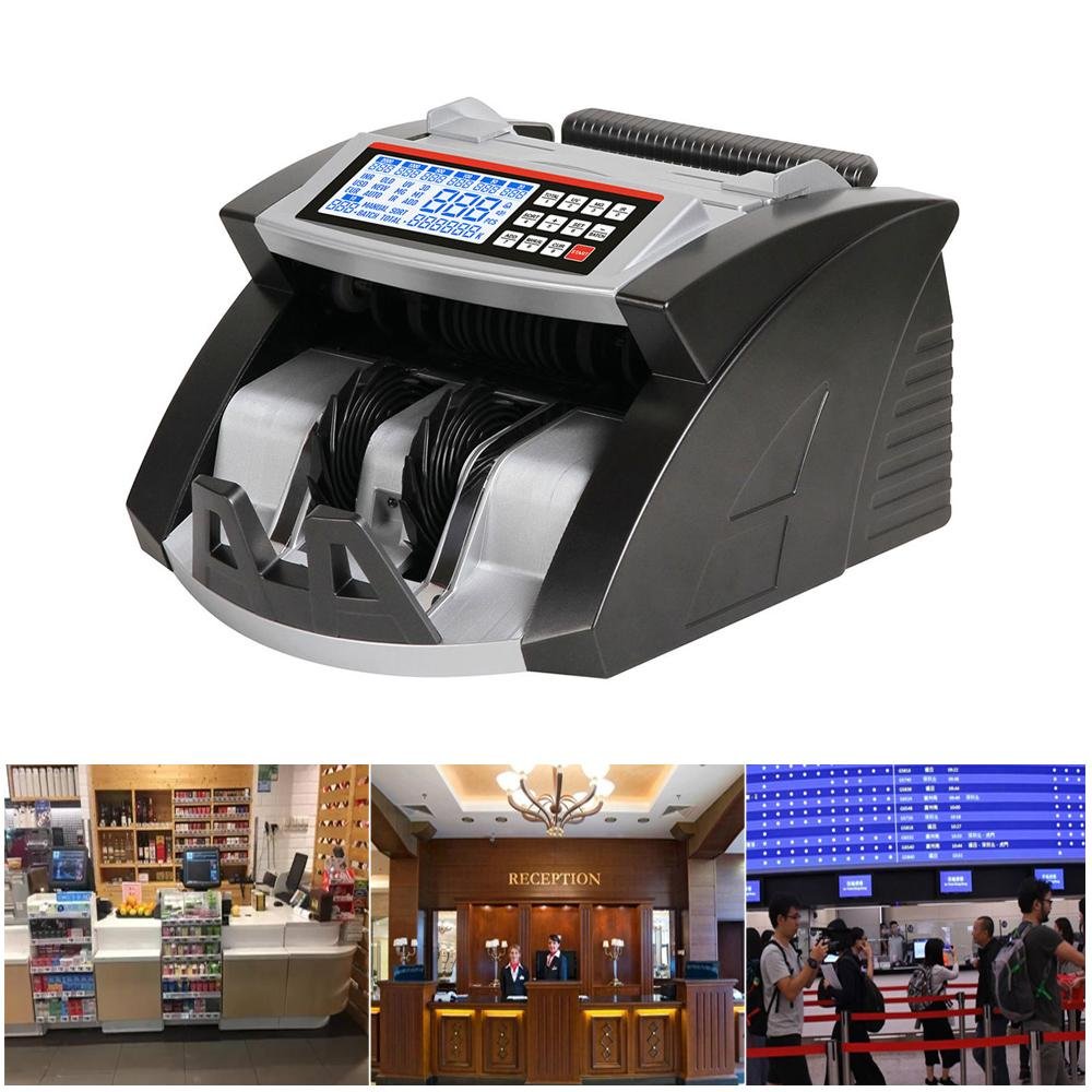 Crony AL-6000 Automatic Money Counter Currency Counting Machine Banknote Verifiers