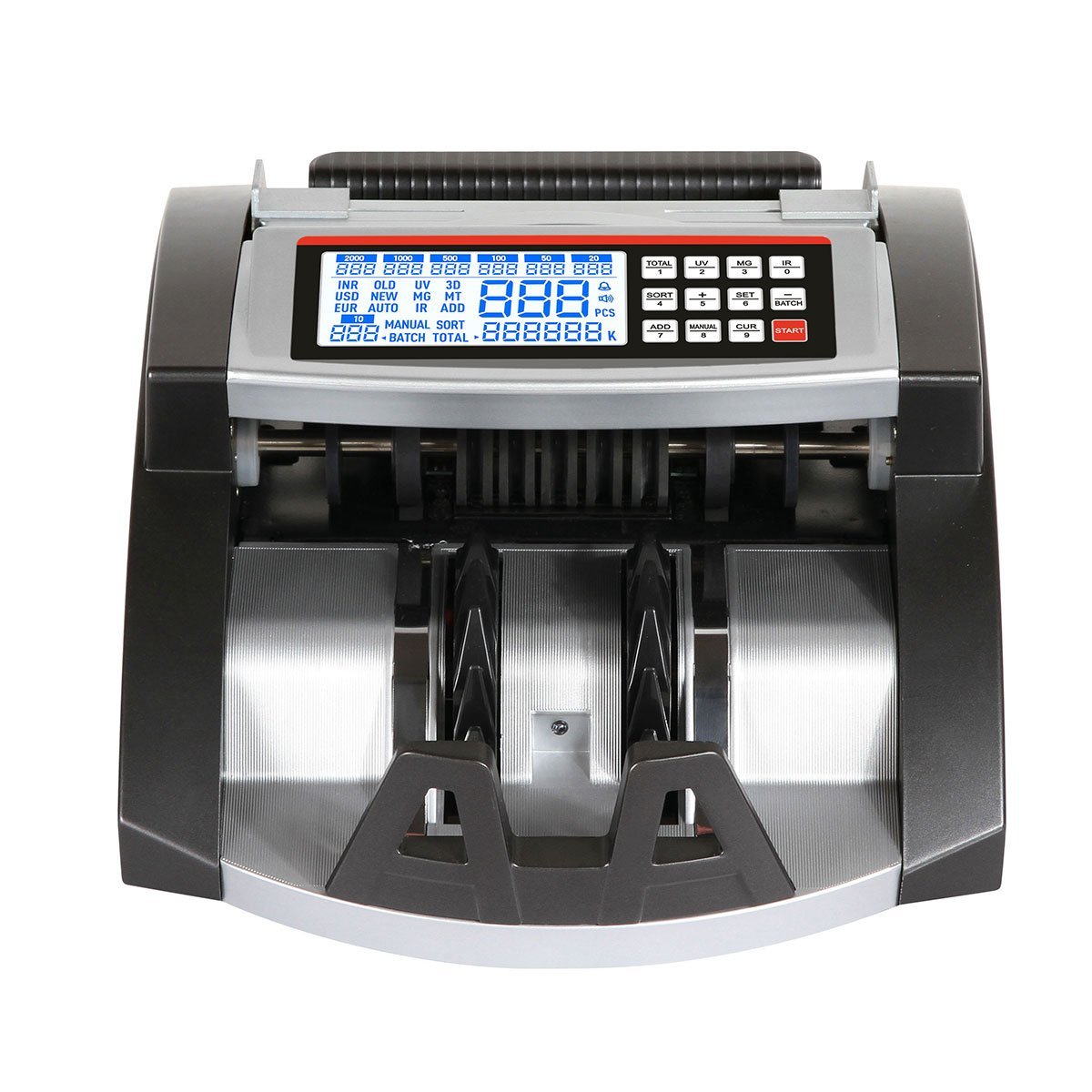 Crony AL-6000 Automatic Money Counter Currency Counting Machine Banknote Verifiers