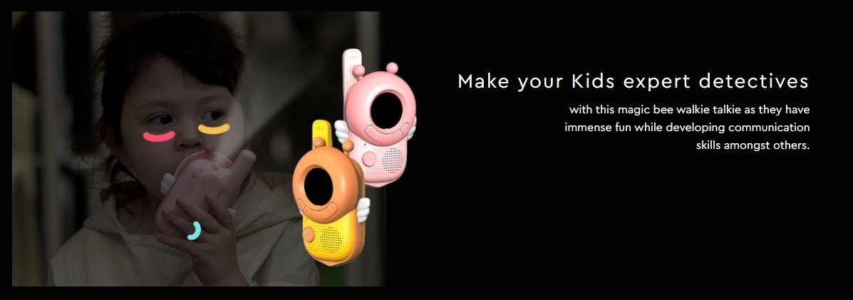 جهاز اتصال لاسلكي للأطفال من كروني بي ماجيك ليتل بي إنتركوم جهاز اتصال لاسلكي للأطفال