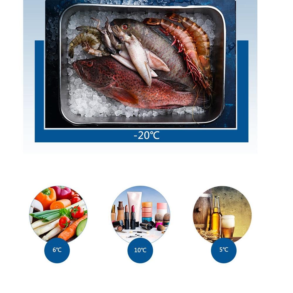 CRONY Car Refrigerator 30L CX30 ECX30 With Lithium Battary car Cooler Camping Fridge Freezer