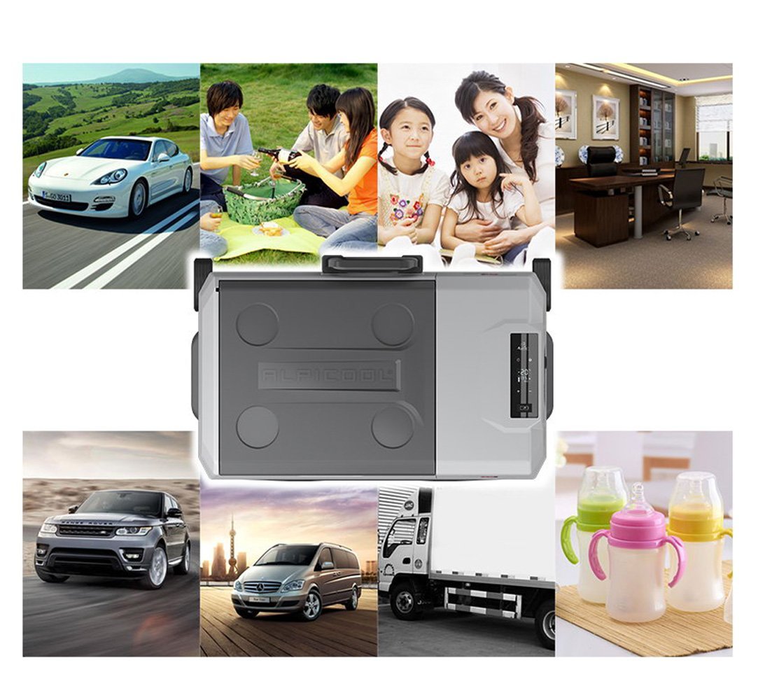 CRONY Car Refrigerator 30L CX30 ECX30 With Lithium Battary car Cooler Camping Fridge Freezer
