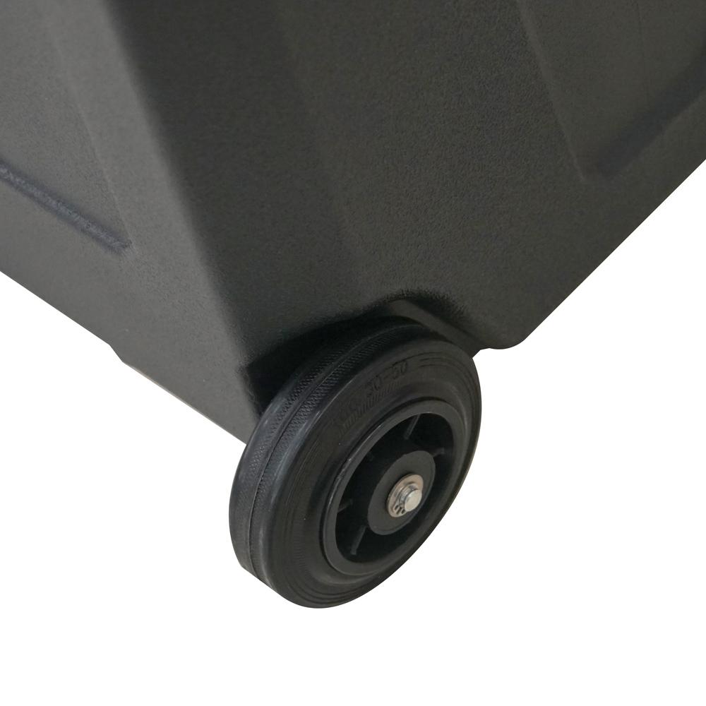CX40 42Quart(40L) Portable Refrigerator Freezer, Mobile Fridge Car Refrigerator with Trolley and Wheels for Camping - 12V DC and 110V AC - edragonmall.com