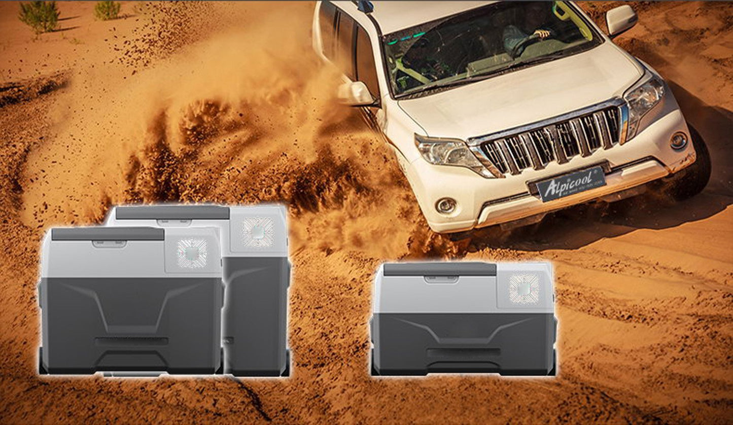 CRONY Car Refrigerator 30L CX30 ECX30 With Lithium Battary car Cooler Camping Fridge Freezer