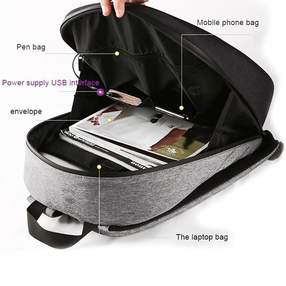 CRONY LED Fashion Display Backpack Novelty Smart Style Laptop Backpack Creative Christmas Gift School Bag B001