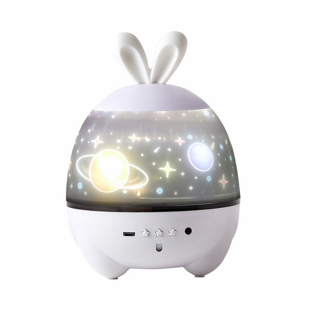 CRONY rabbit 6 kinds of pattern light Starry Sky Luminous Projection Nebula Music