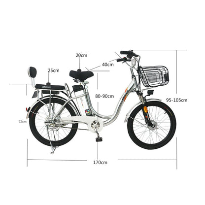 22inch The fire spirit bird Electric bicycle FLYING PIGEON fashion design bike | Green - Edragonmall.com