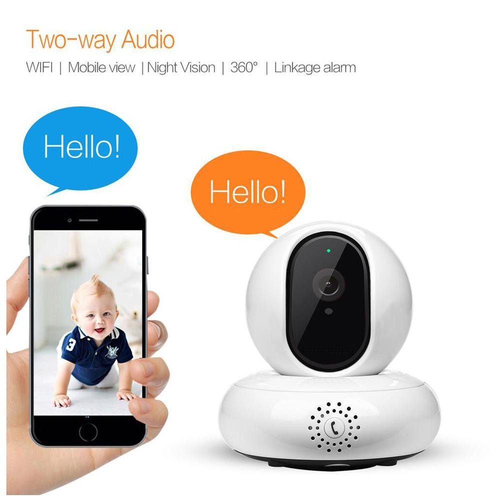 360eyeS EC67-R11 APP HD 1080P WIFI Security Smart Home Camera Internet Network H.264 Video PTZ Camera IP P2P IR Night Vision Kid Monitor - Edragonmall.com