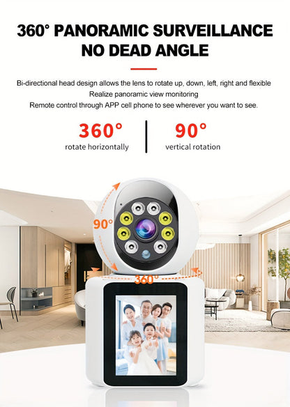 CRONY  IV-20 V360Pro APP 1080P Video Calling WIFI HD Camera One-Click Video Calling Infrared Night Vision Video Baby Monitoring Camera