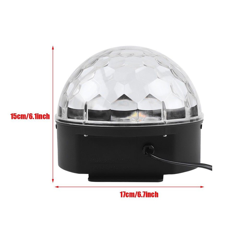 3C magic ball with BT music Party Light With Bluetooth Crystal Disco Ball Multicolour - Edragonmall.com