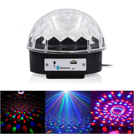 3C magic ball with BT music Party Light With Bluetooth Crystal Disco Ball Multicolour - Edragonmall.com