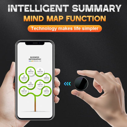 CRONY AI Circle MeetMaster AI Voice Recorder, APP Sync Audio & Text