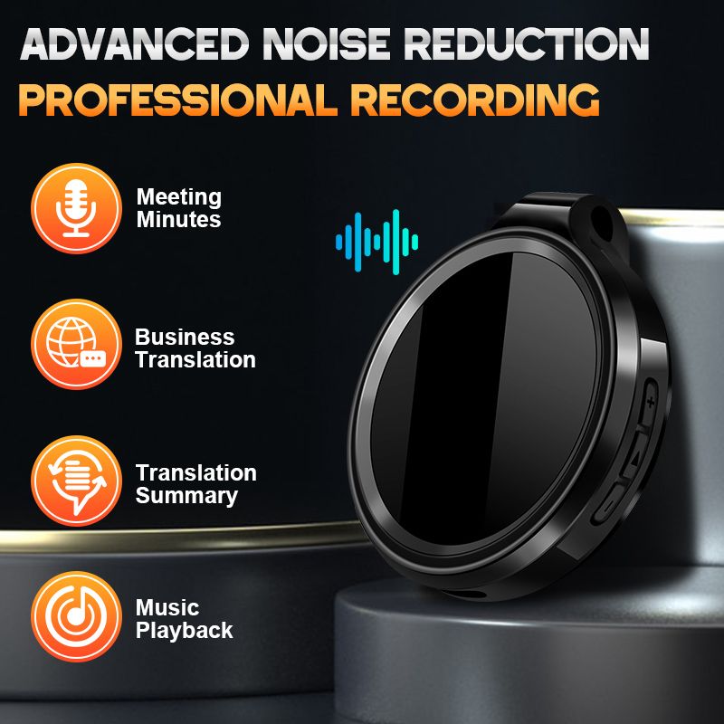 CRONY AI Circle MeetMaster AI Voice Recorder, APP Sync Audio & Text