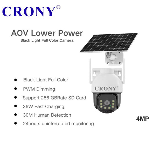 CRONY AOV Lower Power Black Light Full Color Camera Solar Camera