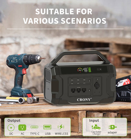 CRONY CN1002-1800W Portable Power Station