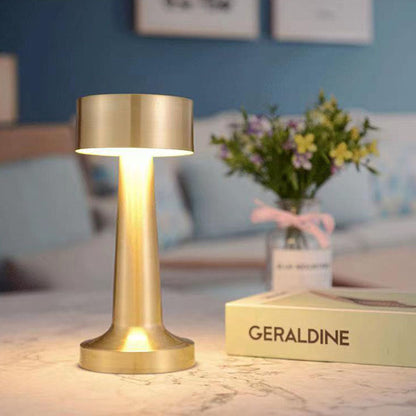 CRONY Dumbbell Table Lamp Rose Gold Three color dimming