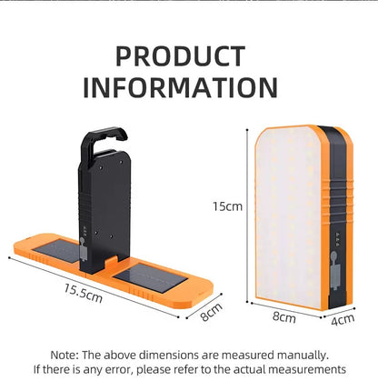 CRONY LHZD-01 Folding light 1800mah*3 battery with 2.1M stand