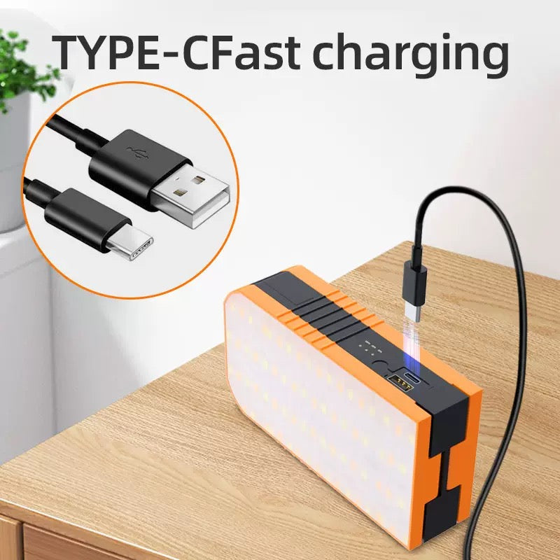 CRONY LHZD-01 Folding light 1800mah*3 battery with 2.1M stand