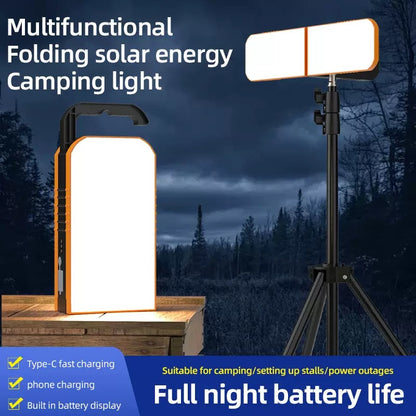 CRONY LHZD-01 Folding light 1800mah*3 battery with 2.1M stand