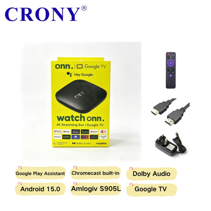 CRONY Smart Tv Box 4k Streaming Box