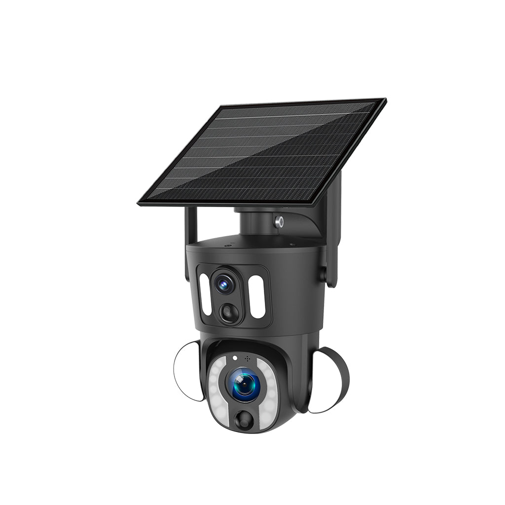 CRONY SD3210 Solar PTZ Wireless Dual Lens 10X Zoom Camera