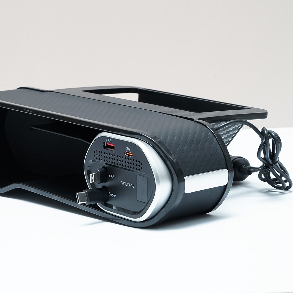 CRONY SX-12 Universal Car Organizer With Wireless Charging