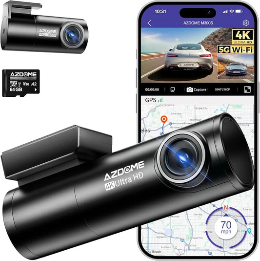 CRONY: AZDOME M300S DASHCAM 4K ULTRA HD