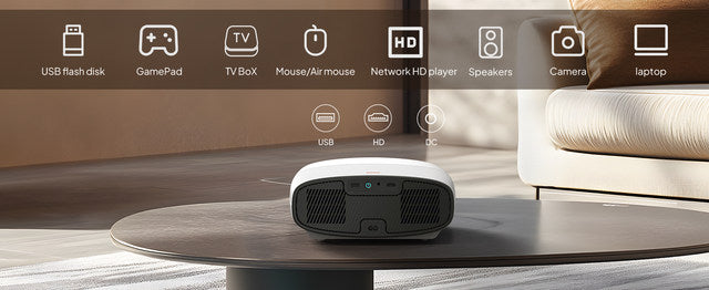 CRONY: Q7 ANDROID HIGH- DEFINITION AND HIGH BRIGHTNESS SMART PROJECTOR