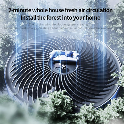 CRONY:LC-820 Custom Double Head Standing Smart BLDC Motor Remote Control Floor Double Head Stand Fan