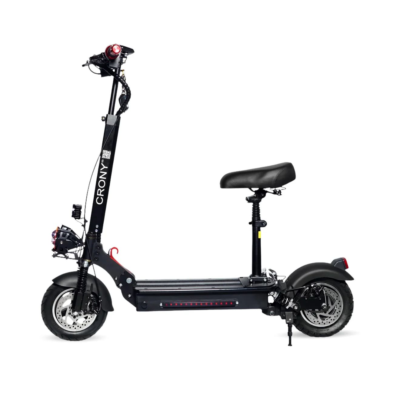 CRONY V10 big display high speed E-scooter Front/Rear Shock Absorber Electric Scooter