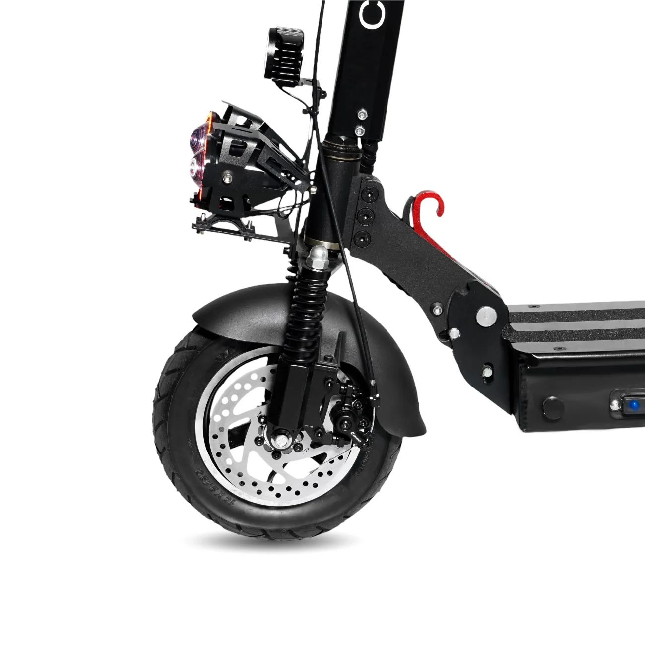 CRONY V10 big display high speed E-scooter Front/Rear Shock Absorber Electric Scooter