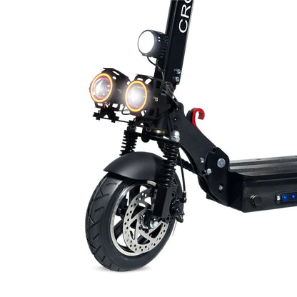 CRONY V10 big display high speed E-scooter Front/Rear Shock Absorber Electric Scooter
