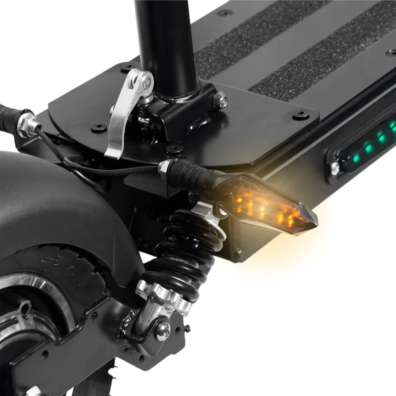 CRONY V10 big display high speed E-scooter Front/Rear Shock Absorber Electric Scooter