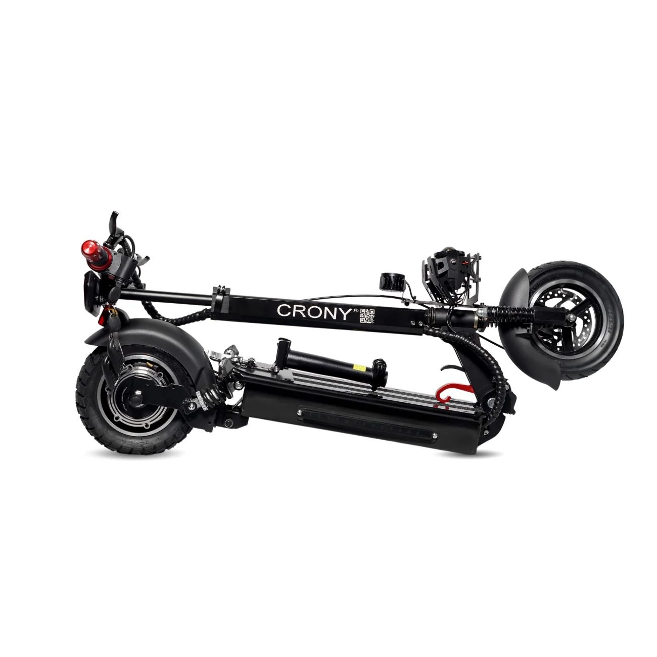 CRONY V10 big display high speed E-scooter Front/Rear Shock Absorber Electric Scooter
