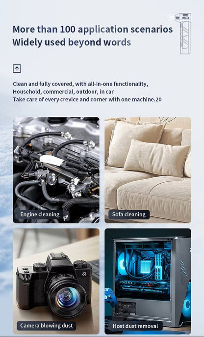 CRONY: PQ235 Super Power Fan With Jump Starter