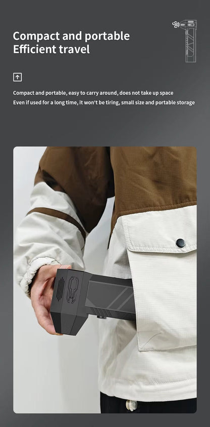 CRONY: PQ235 Super Power Fan With Jump Starter