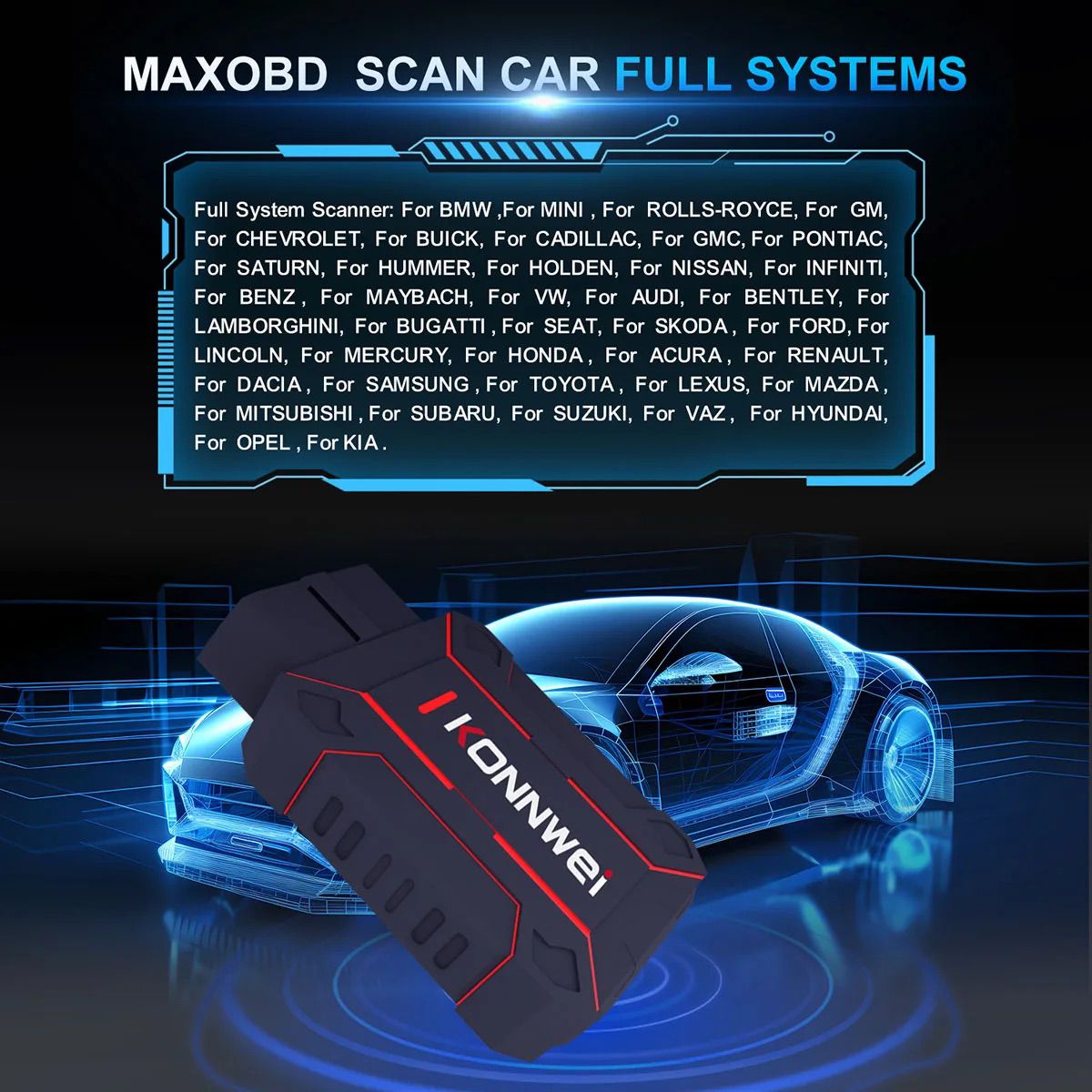 CRONY: KONNWEI MAXOBD