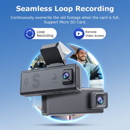 CRONY: CC09 4G Dashcam DUAL LENS CAR GUARD CAMERA 24/7 RECORDING