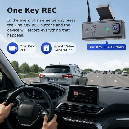 CRONY: CC09 4G Dashcam DUAL LENS CAR GUARD CAMERA 24/7 RECORDING