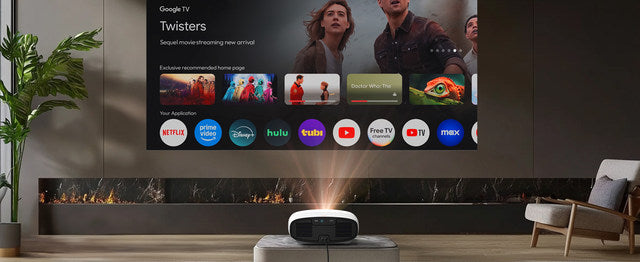 CRONY: Q7 ANDROID HIGH- DEFINITION AND HIGH BRIGHTNESS SMART PROJECTOR