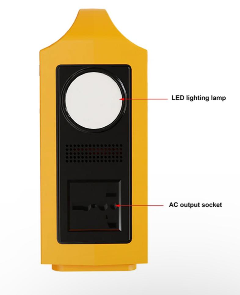 CRONY EG-013 Portable 100W Solar Inverter 76.8Wh LiFePO4 Battery USB PD Fast Charging